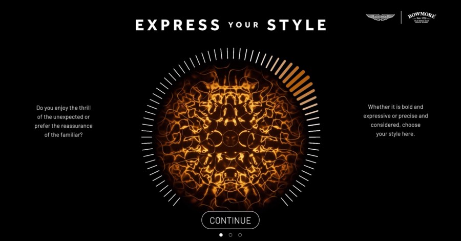 Bowmore Aston Martin - Cymatics